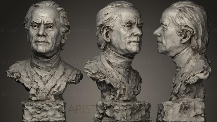 Busts and heads antique and historical (BUSTA_0035) 3D model for CNC machine